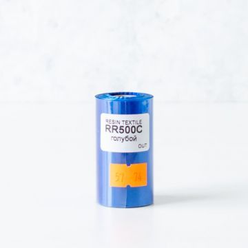 Риббон голубой Resin Textile 55мм 74м вт 12.7мм Out