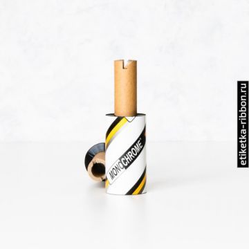 Риббон Wax 64мм 74м Out намотка со смещением