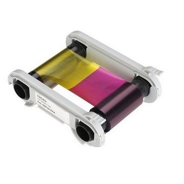 Лента R5F002EAA  для полноцветной печати YMCKO, 200 отпечатков.  Для Evolis  Primacy и Zenius