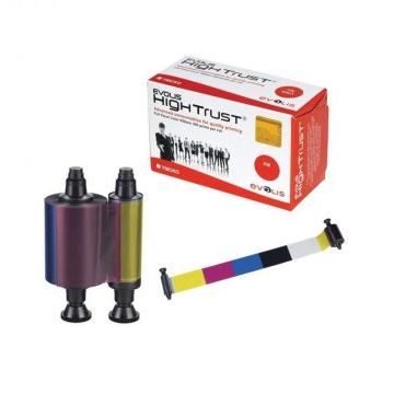 Лента R3411 для полноцветной печати YMCKO, 100 отпечатков. Для принтера EVOLIS Tattoo2